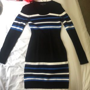 Fitted Dress, With Scarf